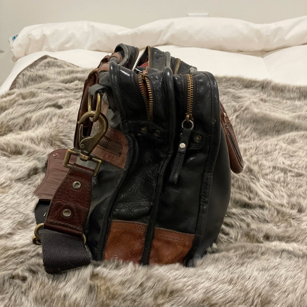 Will Leather Goods Hank Satchel Crossbody USED - Picture 2 of 9